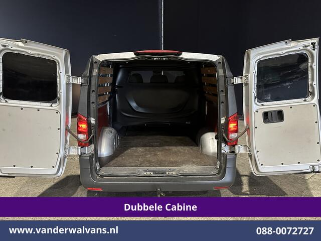 Mercedes-Benz VITO 111CDI L2H1 Dubbele Cabine Euro6 Airco | 6-Zits | Camera | Trekhaak | Bijrijdersbank, Bluetooth telefoonvoorbereiding
