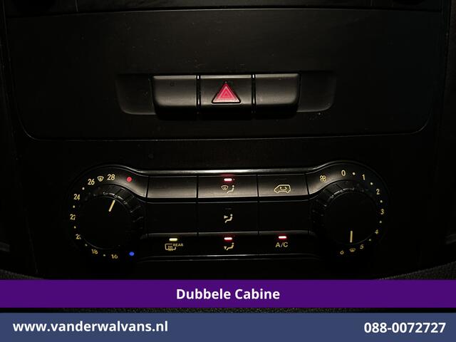 Mercedes-Benz VITO 111CDI L2H1 Dubbele Cabine Euro6 Airco | 6-Zits | Camera | Trekhaak | Bijrijdersbank, Bluetooth telefoonvoorbereiding