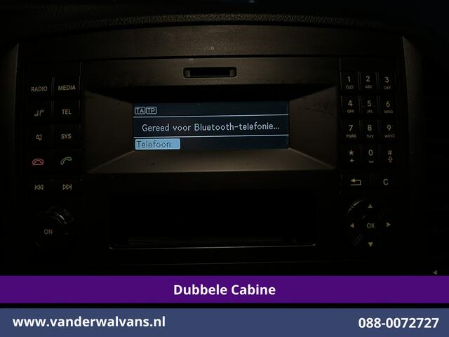 Mercedes-Benz VITO 111CDI L2H1 Dubbele Cabine Euro6 Airco | 6-Zits | Camera | Trekhaak | Bijrijdersbank, Bluetooth telefoonvoorbereiding
