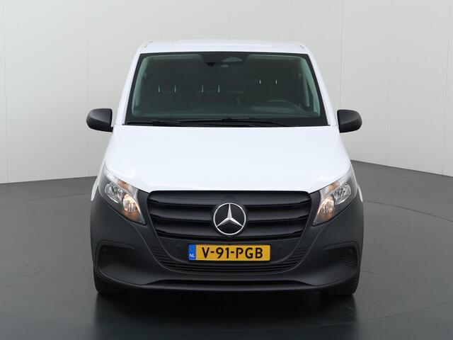 Mercedes-Benz VITO 116 CDI | LANG L2 | PRO | AUTOMAAT NAVIGATIE | TREKHAAK | STOELVERWARMING | CAMERA | CRUISE CONTROL | AIRCO | BETIMMERDE LAADRUIMTE | 3-ZITS | CERTIFIED