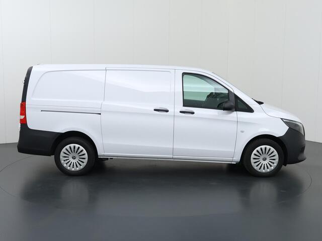 Mercedes-Benz VITO 116 CDI | LANG L2 | PRO | AUTOMAAT NAVIGATIE | TREKHAAK | STOELVERWARMING | CAMERA | CRUISE CONTROL | AIRCO | BETIMMERDE LAADRUIMTE | 3-ZITS | CERTIFIED
