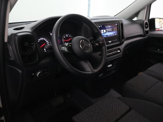 Mercedes-Benz VITO 116 CDI | LANG L2 | PRO | AUTOMAAT NAVIGATIE | TREKHAAK | STOELVERWARMING | CAMERA | CRUISE CONTROL | AIRCO | BETIMMERDE LAADRUIMTE | 3-ZITS | CERTIFIED