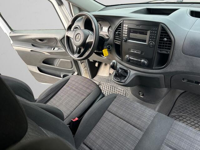 Mercedes-Benz VITO 111 CDI Lang Euro 6, 3 Pers, Cruise Control, Airco, Grijs Kenteken