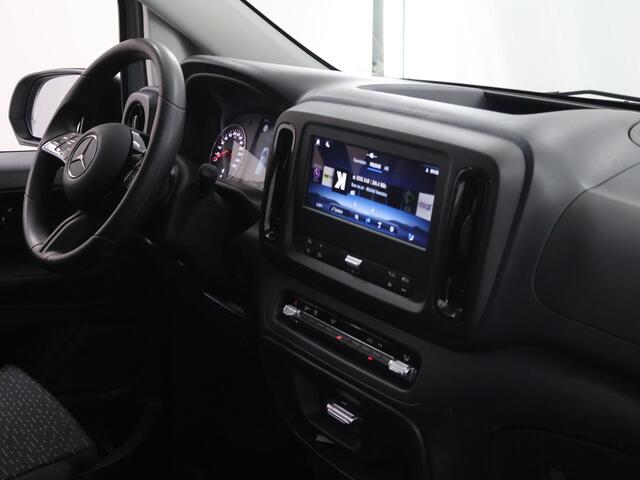 Mercedes-Benz VITO 116 CDI | L3 | PRO | AUT. | 2500 KG TREKHAAK | AIRCO | CRUISE CONTROL | ACHTERUITRIJCAMERA | 2-ZITS | STOEL-STOEL | CARPLAY | ANDROID AUTO | LAADRUIMTE BEKLEDING HOUT | CERTIFIED