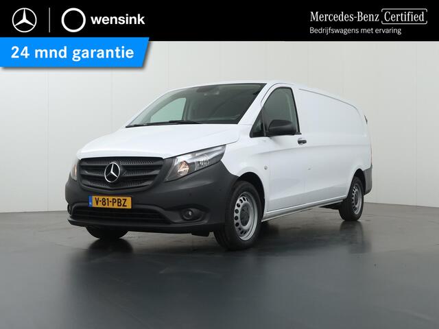Mercedes-Benz VITO 116 CDI XL L3 | Airco | Parkeersensoren | Navigatie | Carplay | Cruisecontrol | Comfortstoel bestuurder en Bijrijdersbank | Raibevestigingssysteem Zijwand Laadruimte | Certified |