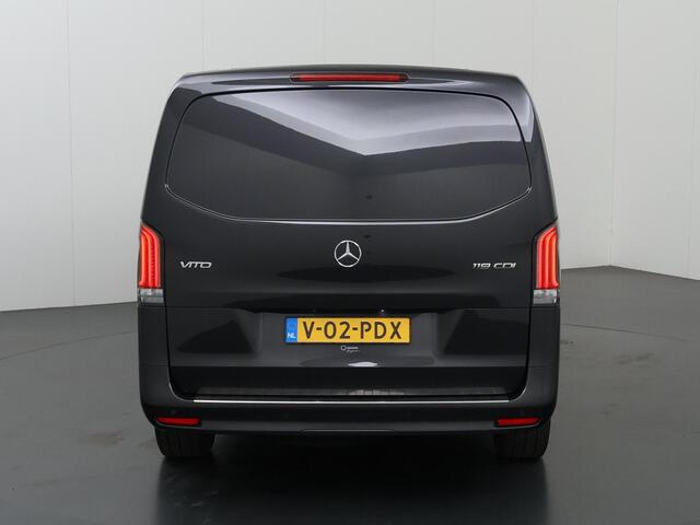 Mercedes-Benz VITO 119 CDI | Aut. | L3 | Select | Dubbele Schuifdeur | LM Velgen | 3-zits | Parkeercamera | Schuifdeur Links + Rechts | Apple Carplay/Android Auto | Alarm | Trekhaak | Stoelverwarming | Certified