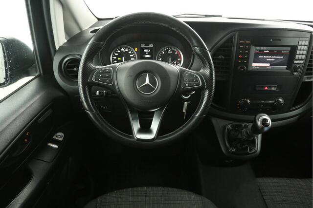 Mercedes-Benz VITO CDI Lang 140PK | Marge | Airco | Cruise | 3 Zits | Trekhaak | Parkeersens. | Stoelverw.