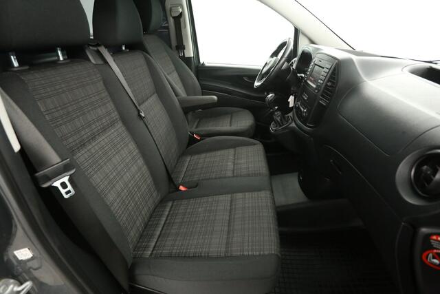 Mercedes-Benz VITO CDI Lang 140PK | Marge | Airco | Cruise | 3 Zits | Trekhaak | Parkeersens. | Stoelverw.