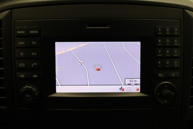 Mercedes-Benz VITO 119 CDI Lang 3-Zits, Airco, Cruise, Camera, Navigatie, Bluetooth, PDC, Trekhaak, 19''