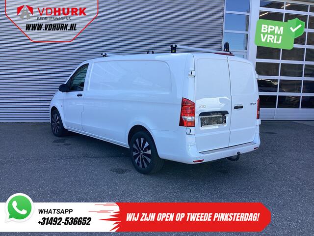 Mercedes-Benz VITO 119 CDI Aut. XL L3 LED/ Standkachel/ Stoelverw./ Carplay/ Navi/ Camera/ PDC/ LMV/ Cruise/ Trekhaak/ Airco