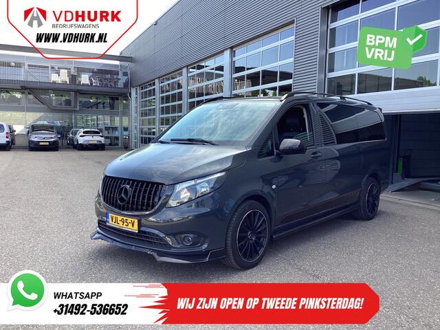 Mercedes-Benz VITO 116 CDI Aut. DC Dubbel Cabine Leder/ Stoelverw./ 19" LMV/ Glaslook/ Camera/ Navi/ PDC/ Trekhaak/ Cruise