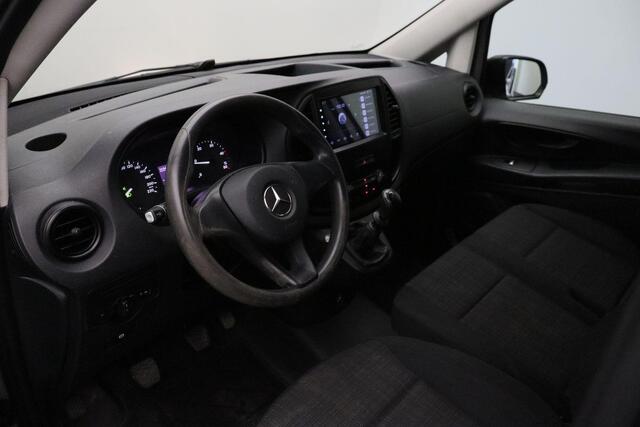 Mercedes-Benz VITO 111 CDI Lang Dubbel Cabine 2017 | Achteruitrij Camera | Trekhaak | Carplay | Isofix | Carplay | Elektrische Spiegel Verstelling | Nationale Autopas