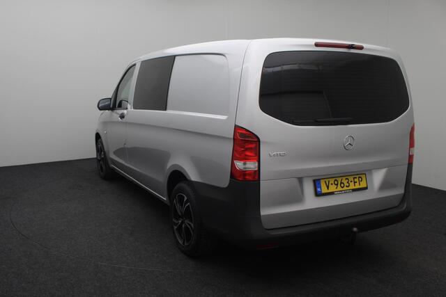Mercedes-Benz VITO 111 CDI Lang Dubbel Cabine 2017 | Achteruitrij Camera | Trekhaak | Carplay | Isofix | Carplay | Elektrische Spiegel Verstelling | Nationale Autopas