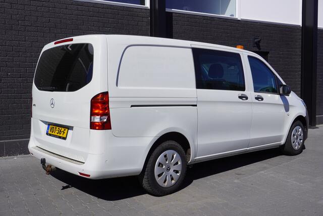 Mercedes-Benz VITO 114 CDI Lang Automaat Dubbele Cabine EURO 6 - Airco - Navi - PDC - ¤15.950,- Excl.