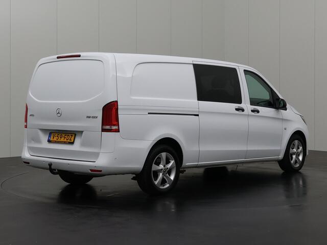 Mercedes-Benz VITO 119CDI Automaat XL Dubbele Cabine | Led | Standverwarming | Trekhaak | Navigatie | Camera | Airco | cruise