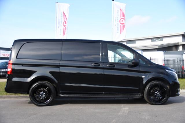 Mercedes-Benz VITO 116 CDI L2 Black Edition Camera, Cruise, Carplay, 164pk, LED, Stoelverwarming, Standkachel, Automaat, Uniek!