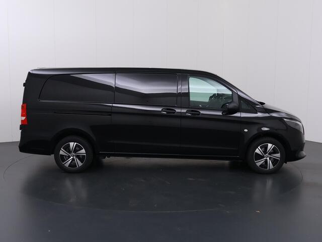 Mercedes-Benz VITO 116 CDI | AUT. | L3 XL | 160 PK | PRO | 2500 KG TREKHAAK | STOELVERWARMING | KUNST LEDEREN BEKLEDING | 2X ZIJSCHUIFDEUR | CARPLAY | ANDROID AUTO | PARKEERPAKKET | CRUISE CONTROL | AIRCO | CERTIFIED