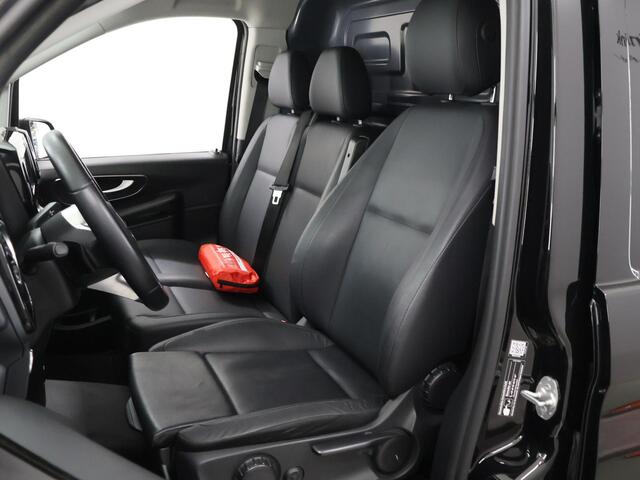 Mercedes-Benz VITO 116 CDI | AUT. | L3 XL | 160 PK | PRO | 2500 KG TREKHAAK | STOELVERWARMING | KUNST LEDEREN BEKLEDING | 2X ZIJSCHUIFDEUR | CARPLAY | ANDROID AUTO | PARKEERPAKKET | CRUISE CONTROL | AIRCO | CERTIFIED