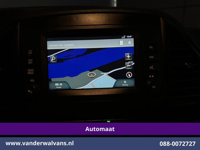 Mercedes-Benz VITO 114 CDI 136pk 9G-Tronic Automaat L2H1 Euro6 Airco | Camera | Navigatie | Apple Carplay | Imperiaal | 2500kg Trekhaak Android Auto, Cruisecontrol, Parkeersensoren, Sidebars