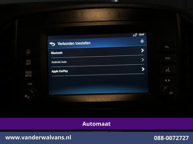 Mercedes-Benz VITO 114 CDI 136pk 9G-Tronic Automaat L2H1 Euro6 Airco | Camera | Navigatie | Apple Carplay | Imperiaal | 2500kg Trekhaak Android Auto, Cruisecontrol, Parkeersensoren, Sidebars