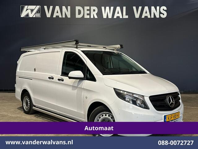 Mercedes-Benz VITO 114 CDI 136pk 9G-Tronic Automaat L2H1 Euro6 Airco | Camera | Navigatie | Apple Carplay | Imperiaal | 2500kg Trekhaak Android Auto, Cruisecontrol, Parkeersensoren, Sidebars, Bumper in de kleur