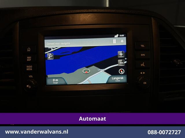 Mercedes-Benz VITO 114 CDI 136pk 9G-Tronic Automaat L2H1 Euro6 Airco | Camera | Navigatie | Apple Carplay | Imperiaal | 2500kg Trekhaak Android Auto, Cruisecontrol, Parkeersensoren, Sidebars, Bumper in de kleur