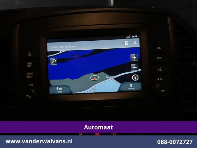 Mercedes-Benz VITO 114 CDI 136pk 9G-Tronic Automaat L2H1 Euro6 Airco | Camera | Navigatie | Imperiaal | 2500kg Trekhaak | Cruisecontrol Apple Carplay, Android Auto, Parkeersensoren, Sidebars