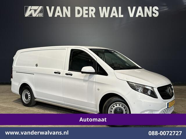 Mercedes-Benz VITO 114 CDI 136pk 9G-Tronic Automaat L2H1 Euro6 Airco | Camera | Navigatie | Apple Carplay Android Auto, 2500kg Trekhaak, Cruisecontrol, Parkeersensoren, Sidebars