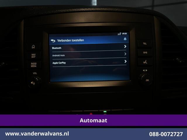Mercedes-Benz VITO 114 CDI 136pk 9G-Tronic Automaat L2H1 Euro6 Airco | Camera | Navigatie | Apple Carplay Android Auto, 2500kg Trekhaak, Cruisecontrol, Parkeersensoren, Sidebars