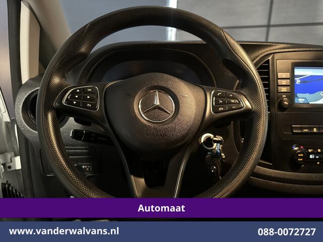 Mercedes-Benz VITO 114 CDI 136pk 9G-Tronic Automaat L2H1 Euro6 Airco | Camera | Navigatie | Apple Carplay Android Auto, 2500kg Trekhaak, Cruisecontrol, Parkeersensoren, Sidebars