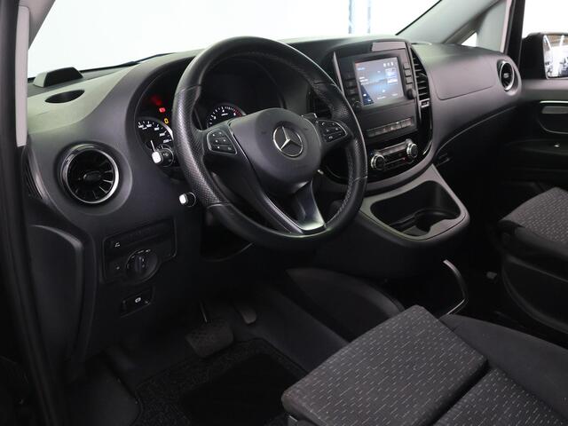 Mercedes-Benz VITO 114 CDI | Aut. | L2 Lang | Dubbele Cabine | LED Koplampen | 5-zits | Parkeercamera | Trekhaak | Sidebars | Stoelverwarming | Certified
