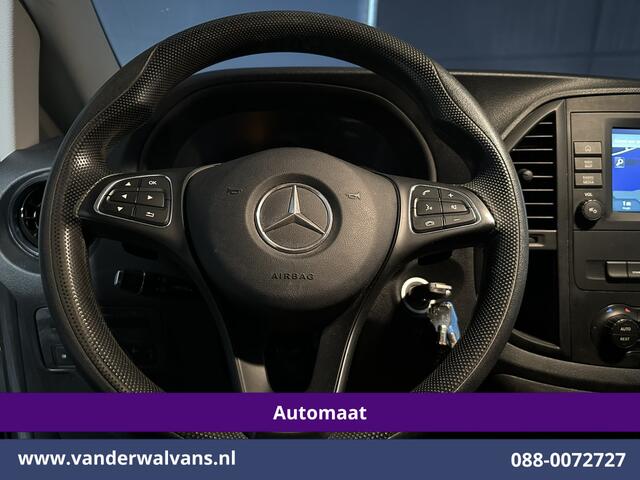 Mercedes-Benz VITO 114 CDI 136pk 9G-Tronic Automaat L2H1 Euro6 Airco | Camera | Navigatie | Imperiaal | 2500kg Trekhaak | Apple Carplay Android Auto, Cruisecontrol, Parkeersensoren, Sidebars, Bumper in de kleur