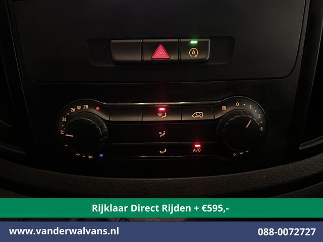 Mercedes-Benz VITO 114 CDI 136pk L2H1 Euro6 *Rijklaar Direct rijden* Airco | Camera | Navigatie | Cruisecontrol | Apple Carplay Android Auto, Parkeersensoren, Trekhaak, Bijrijdersbank