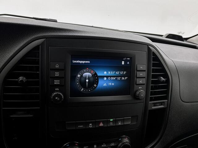 Mercedes-Benz VITO 119 CDI Lang Sortimo inrichting 190pk automaat Led Standkachel Stoelverwarming Camera + Sensoren