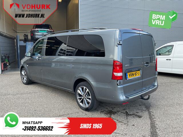 Mercedes-Benz VITO 119 CDI Aut. XL L3 DC Dubbel Cabine/ LED/ 2.5t Trekverm./ Alarm III/ Stoelverw./ Carplay/ Navi/ Camera/ Climate/ Cruise/ PDC/ 18"LMV/ Trekhaak