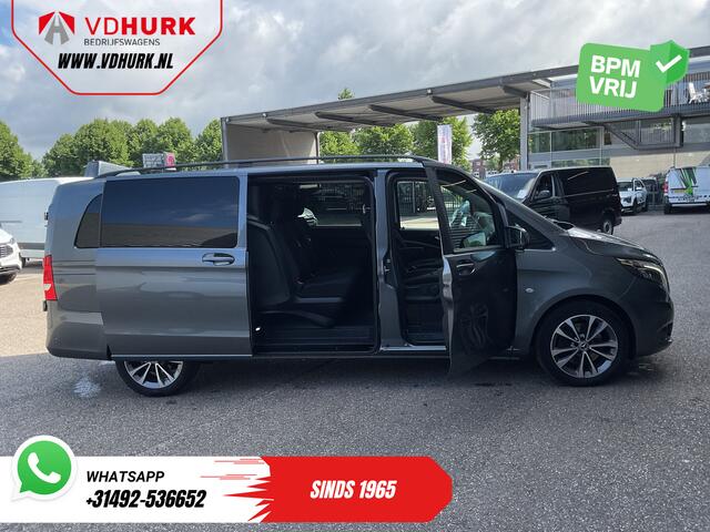 Mercedes-Benz VITO 119 CDI Aut. XL L3 DC Dubbel Cabine/ LED/ 2.5t Trekverm./ Alarm III/ Stoelverw./ Carplay/ Navi/ Camera/ Climate/ Cruise/ PDC/ 18"LMV/ Trekhaak