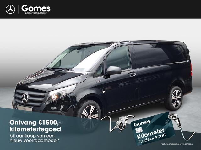 Mercedes-Benz VITO eVito 112 L2 60 kWh | Achteruitrijcamera | Dodehoekassistentie | Stoelverwarming Bestuurdersstoel | Tweezits Bijrijdersbank | Spoorassistent