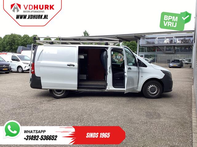 Mercedes-Benz VITO 114 CDI L2 Aut. Imperiaal+Trap/ BOTT/ 2.5T trekverm./ Navi/ Camera/ Climate/ PDC/ Cruise/ Trekhaak