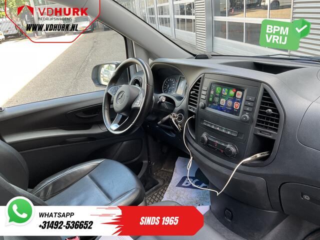 Mercedes-Benz VITO 119 CDI Aut. L3 LED/ Carplay/ Stoelverw./ Standkachel/ Navi/ Cruise/ Camera/ Airco/ 17"LMV/ PDC/ Dakdragers/ Trekhaak