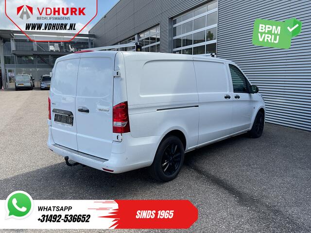 Mercedes-Benz VITO 119 CDI Aut. L3 LED/ Carplay/ Stoelverw./ Standkachel/ Navi/ Cruise/ Camera/ Airco/ 17"LMV/ PDC/ Dakdragers/ Trekhaak