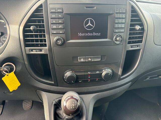 Mercedes-Benz VITO 116 CDI XL AMG Night Edition- 3 Pers, Leder, Stoelverwarming, Park Assist, Cruise, Clima, Sidebars