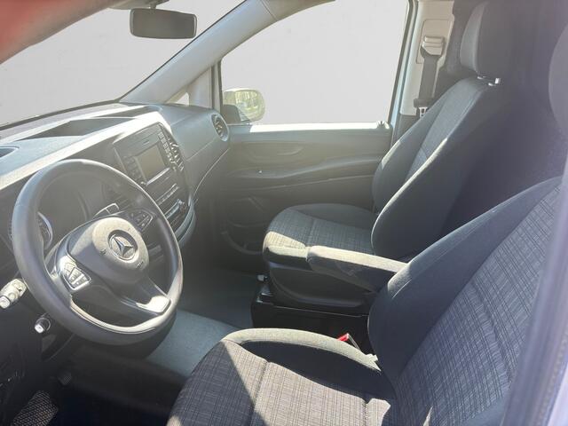 Mercedes-Benz VITO 114 CDI Lang Ambition Aut- 3 Pers, Navi, Clima, Camera, Cruise, Dynamic Select, Grijs Kenteken