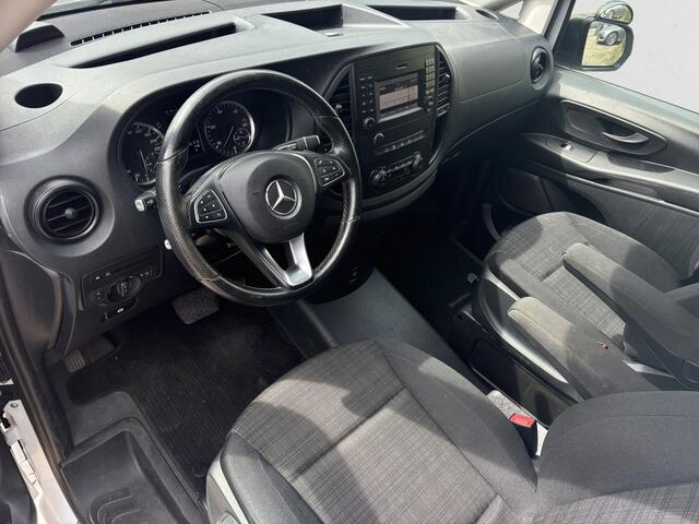 Mercedes-Benz VITO 116 CDI Lang Avantgarde Aut- 2x Schuifdeur, Navi, Lane Assist, Sidebars, Trekhaak, Grijs kenteken