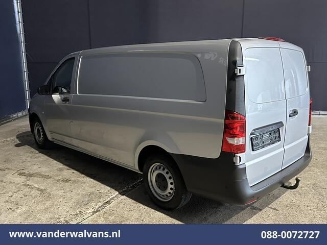 Mercedes-Benz VITO 116 CDI 164pk L3H1 Euro6 Airco | Camera | Cruisecontrol | LED | 2500kg Trekhaak Parkeersensoren, Stoelverwarming, Bijrijdersbank