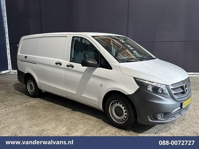 Mercedes-Benz VITO 114 CDI 136pk L2H1 Euro6 *Rijklaar Direct Rijden* Airco | Camera | Cruisecontrol | Stoelverwarming Trekhaak, Parkeersensoren, Bijrijdersbank