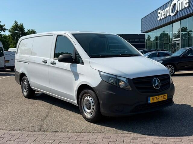 Mercedes-Benz VITO 114 CDI Lang 2.0 RWD I Trekhaak I Automaat I Distronic I Stoelverwarming I Camera I Audi MB 40 I Alarm klasse 3 I DAB I Airco l Regensensor l Tweezitsbank l I Houten vloer I Deuren 180 gr te openen l