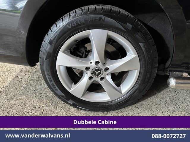 Mercedes-Benz VITO 116 CDI 164pk L2H1 Dubbele Cabine Euro6 Airco | 5-Zits | Navigatie | Camera | Cruisecontrol LM velgen, Trekhaak, Sidebars, Leder, Parkeersensoren, Dakdragers