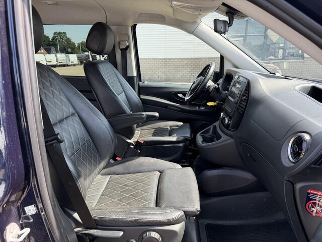 Mercedes-Benz VITO 114 CDI automaat L2H1 DC 5 persoons / euro 6 / bpm vrij / vaste prijs rijklaar ¤ 28.950 ex btw / lease vanaf ¤ / leer / camera / cruise en climate control / navigatie / trekhaak !