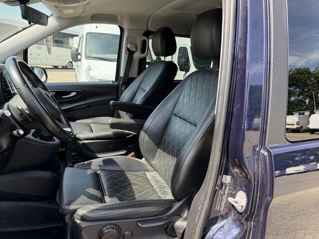 Mercedes-Benz VITO 114 CDI automaat L2H1 DC 5 persoons / euro 6 / bpm vrij / vaste prijs rijklaar ¤ 28.950 ex btw / lease vanaf ¤ / leer / camera / cruise en climate control / navigatie / trekhaak !