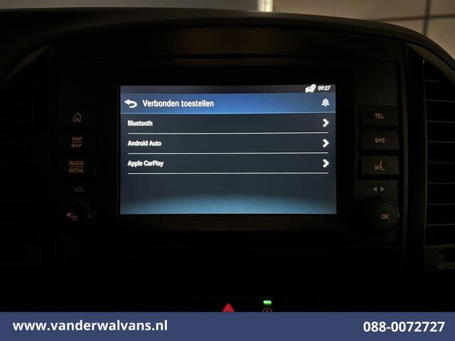 Mercedes-Benz VITO 114 CDI 136pk L2H1 Euro6 Airco | Camera | Navigatie | Apple Carplay | Cruisecontrol Android Auto, Parkeersensoren, Bijrijdersbank, Bumper in de kleur